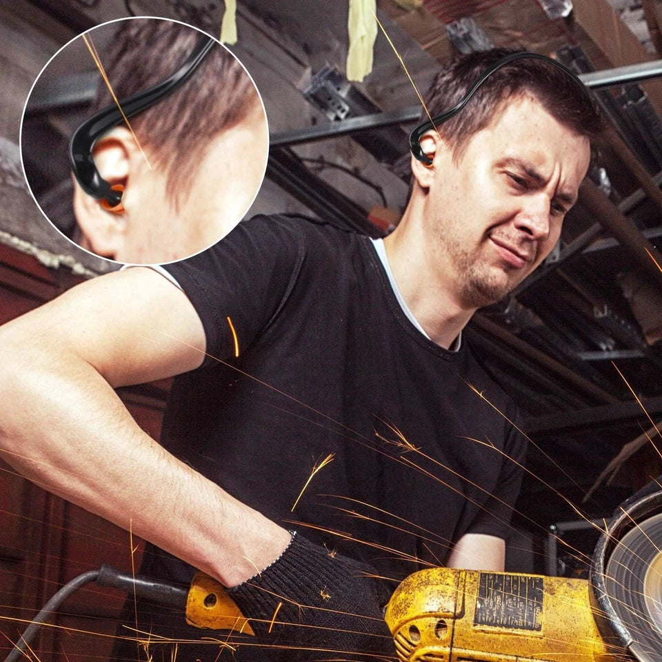 Banded Earplugs for Shooting Range Band Ear Plugs 4 Count (Pack of 1), Black - Image 3