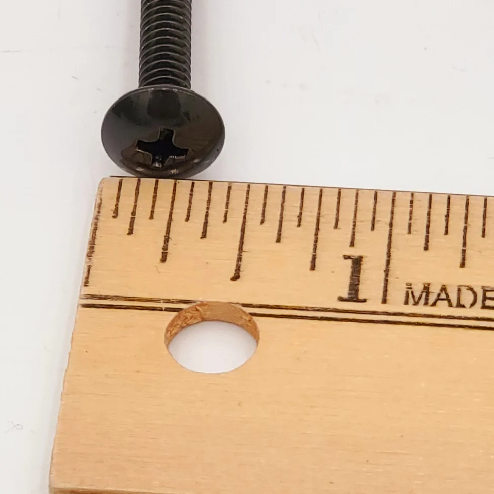 Black Machine Screws-50pc - Image 3