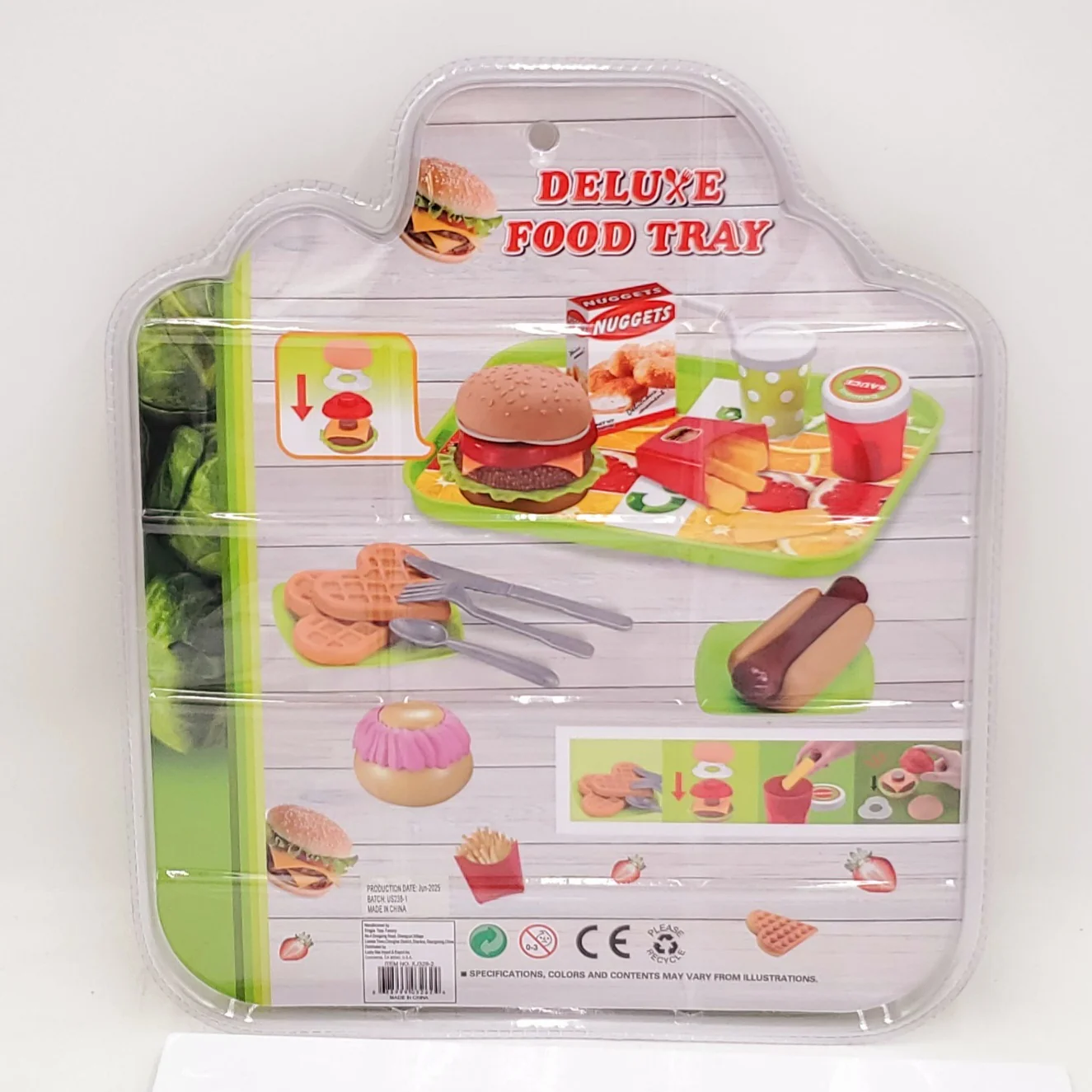 Deluxe Food Tray Play Set-2 Different Ones To Choose From! - Image 4