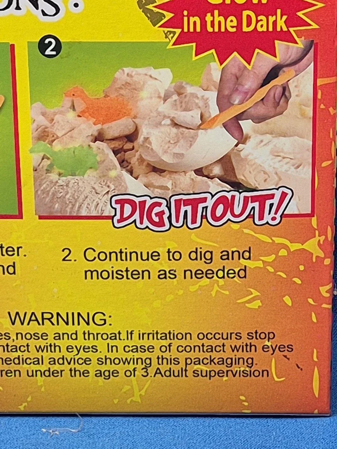 Glow In The Dark Dinosaur Fossil Egg Series - Image 3